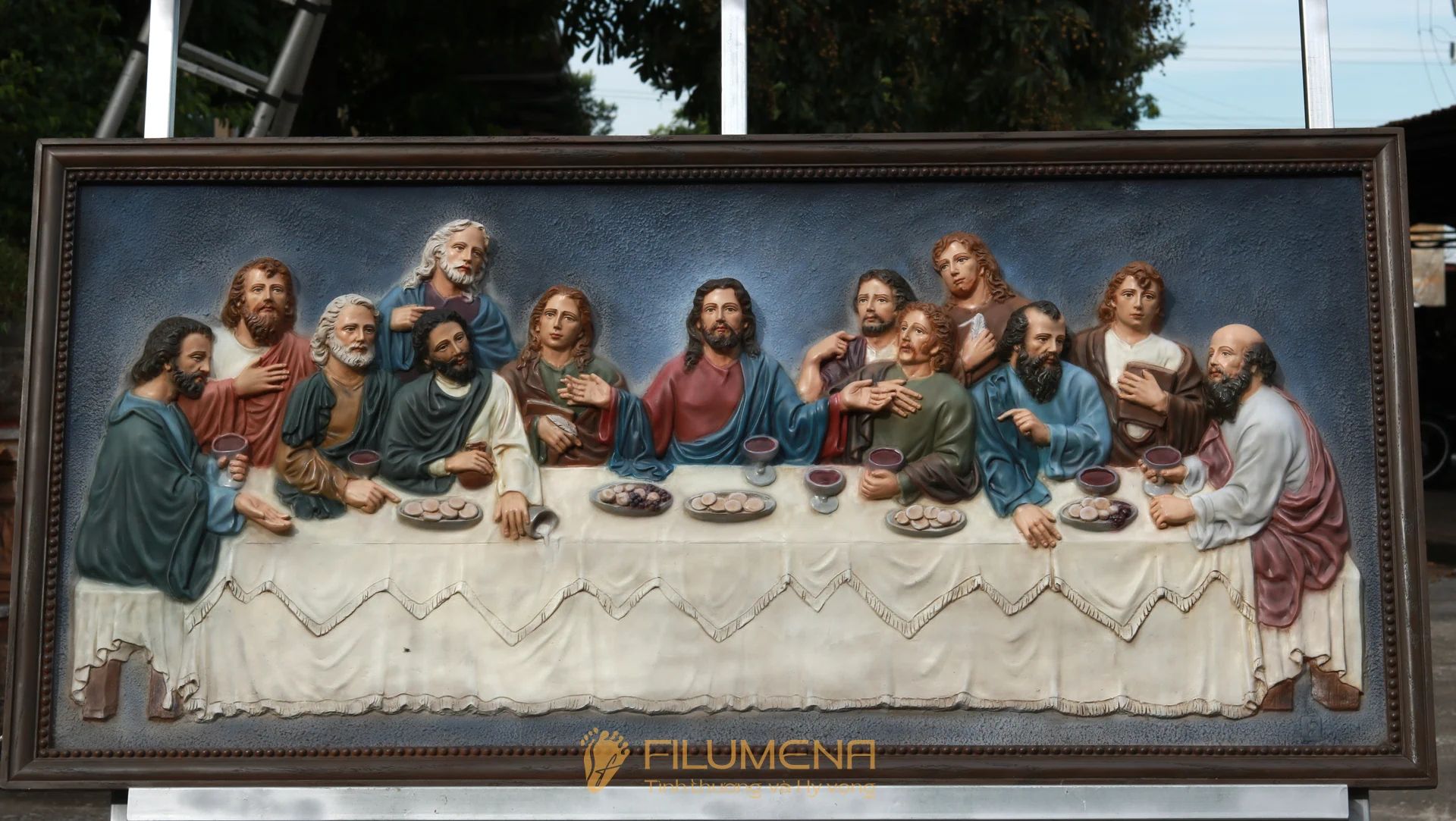 Phù điêu Bữa Tiệc Ly 150 x 75 cm