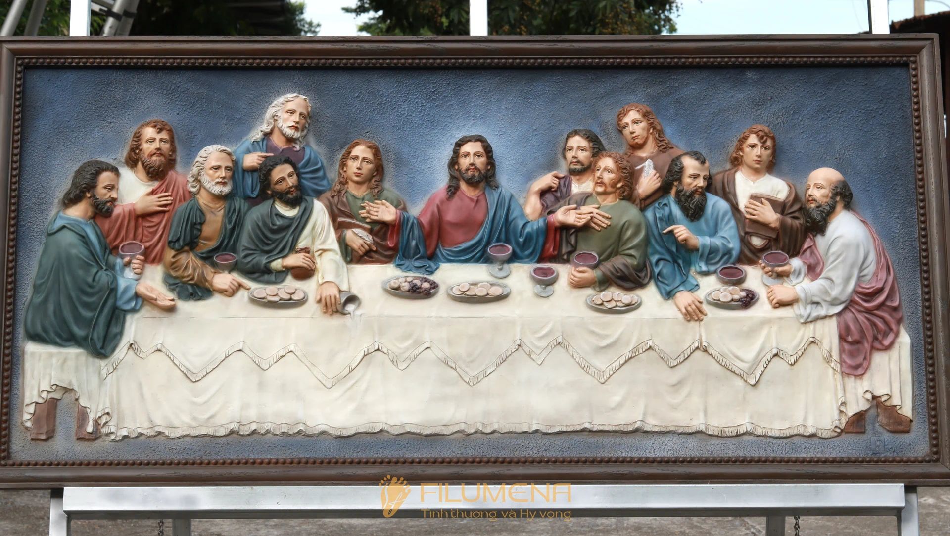 Phù điêu Bữa Tiệc Ly 150 x 75 cm