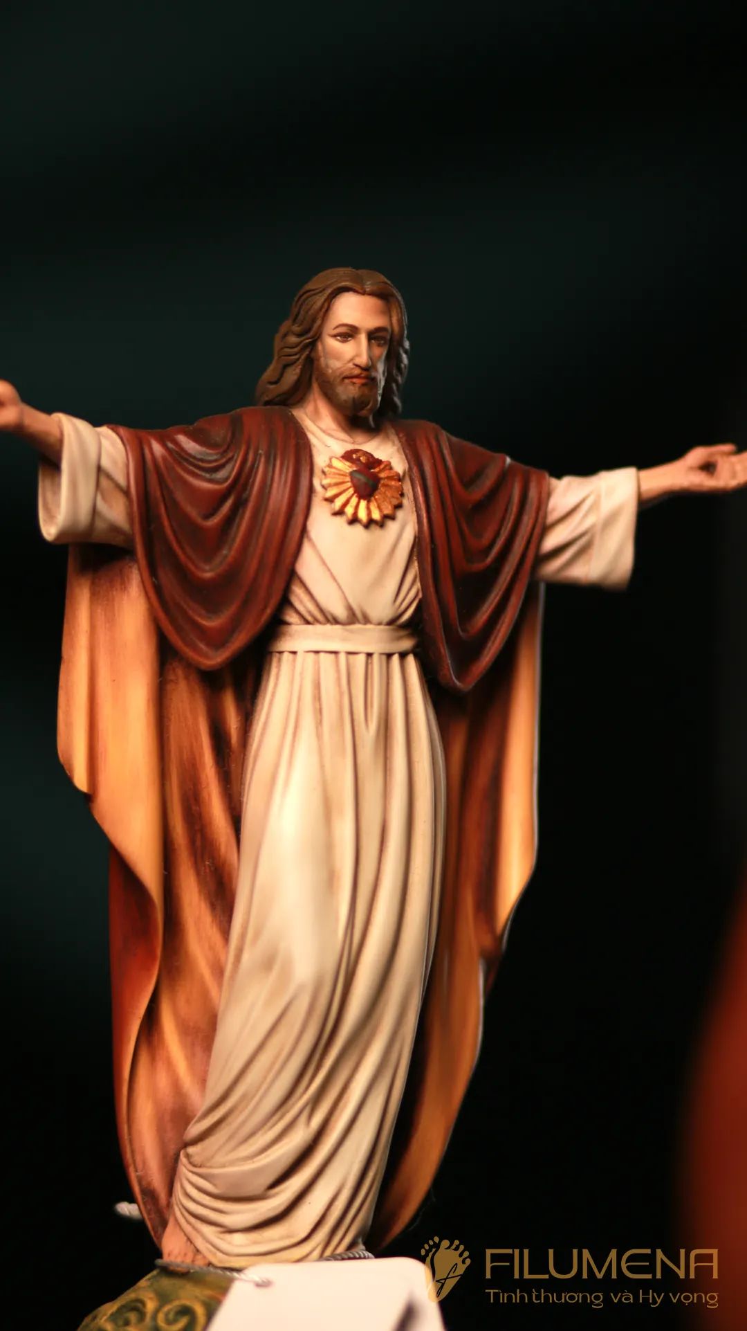 Tượng Chúa Ki-tô Vua Vũ trụ cao 20 cm, 30 cm